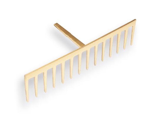 Afbeeldingen van Tuinhark 14-tands recht met stift