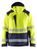 Afbeeldingen van BLÅKLÄDER Winterjas 4455 High Vis geel/marineblauw 3XL