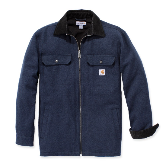 Afbeeldingen van CARHARTT Overhemd jas met rits 104074 twilight M