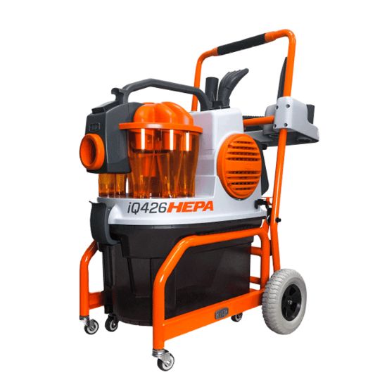 Afbeeldingen van IQ POWER TOOLS Cyclonische bouwstofzuiger iQ426HEPA-CE HEPA