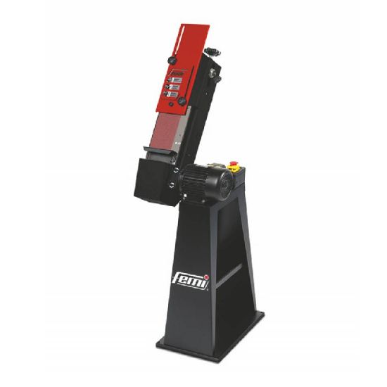 Afbeeldingen van FEMI Bandschuurmachine 542B 120X1500MM 1000W drie fasen + voet