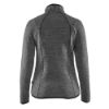 Afbeeldingen van BLÅKLÄDER Gebreid vest dames 4912 antraciet/wit 2XL