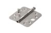 Afbeeldingen van Scharnier SKG*** rond + losse pen RVS 89X89MM