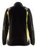Afbeeldingen van BLÅKLÄDER Microfleecevest dames Visible 4973 zwart/High Vis geel XL
