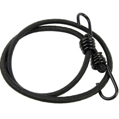 Afbeeldingen van Snelbinder gevlochten PE zwart 8MM 1M