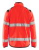 Afbeeldingen van BLÅKLÄDER Softshell jack 4877 High Vis rood/zwart 4XL