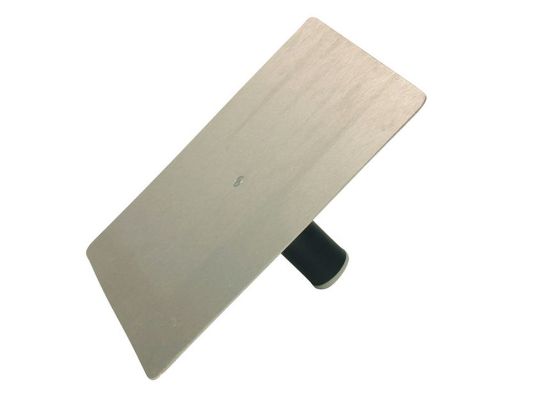 Afbeeldingen van MELKMEISJE Raapbord aluminium kunststof wafelprofiel handgreep 400X500MM