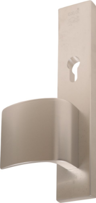 Afbeeldingen van OXLOC Veiligheidslangschild seniorenmodel deurduwer + profielcilinder