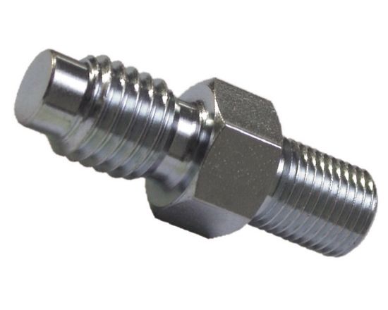 Afbeeldingen van SWINKO Koppelstuk menggarde M14X2 binnendraad - ½"X16G buitendraad