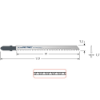 Afbeeldingen van ROTEC Decoupeerzaagblad DC160 / T301BCP 5x
