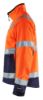 Afbeeldingen van BLÅKLÄDER Softshell jack 4900 High Vis oranje/marineblauw L