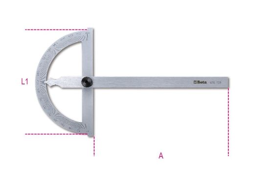 Afbeeldingen van BETA Hoekmeter 150MM 1676 150