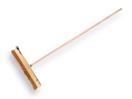 Afbeeldingen van Zaalveger kokos 60CM IKAPÉ steel 150X2,8CM