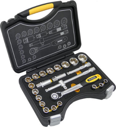 Afbeeldingen van IRONSIDE Dopsleutelset ½" 24x