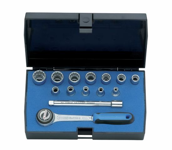 Afbeeldingen van GEDORE Dopsleutelset ¼" D 20 DMU-3 UD-profiel 4-13MM 14x