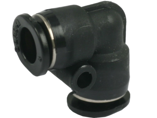 Afbeeldingen van Haakse push-in fitting compact 4MM
