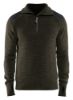 Afbeeldingen van BLÅKLÄDER Sweater wol 4630 groen/donkergrijs M