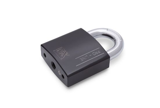 Afbeeldingen van Hangslot PRO-line SKG** zwart open 70MM