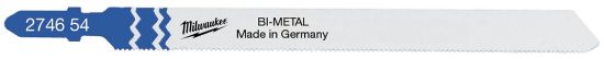 Afbeeldingen van MILWAUKEE Decoupeerzaagblad Bi-metaal T318AF 105X1,2MM 5x