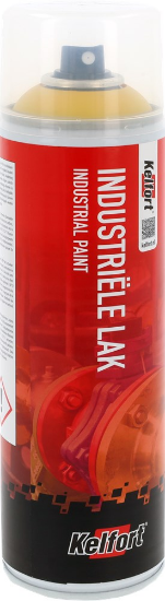 Afbeeldingen van KELFORT Industrie lak zinkgeel RAL 1018 500ML