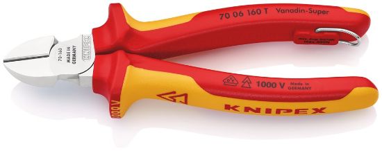 Afbeeldingen van KNIPEX Zijsnijtang DIN5749 7006160TBK 160MM