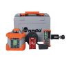 Afbeeldingen van NEDO Rotatielaser PRIMUS 2 HVA inclusief combi-module laserontvanger COMMANDER 2 HVA (laserontvanger met radiografische afstandsbediening), Heavy-Duty baakklem, Quick-Fix, accu's, lader en koffer laser-klasse 2 472050-632
