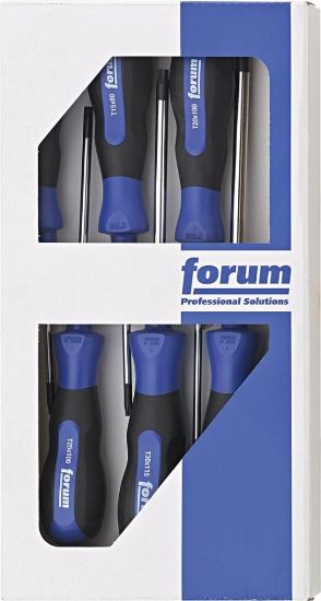 Afbeeldingen van FORUM Schroevendraaierset TORX 6x