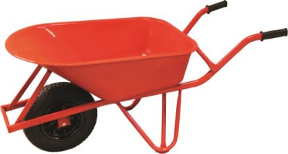 Afbeeldingen van KELFORT Rondneuskruiwagen QUAD staal versterkt 85L