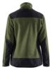 Afbeeldingen van BLÅKLÄDER Gebreid vest met softshell dames 5943 herfstgroen/zwart S