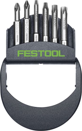 Afbeeldingen van FESTOOL Bitset BT-IMP SORT5 50MM 6x t.b.v. TID 18