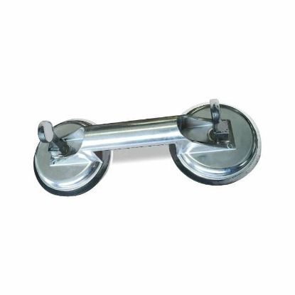 Afbeeldingen van Glasdrager 2-naps aluminium Ø120MM