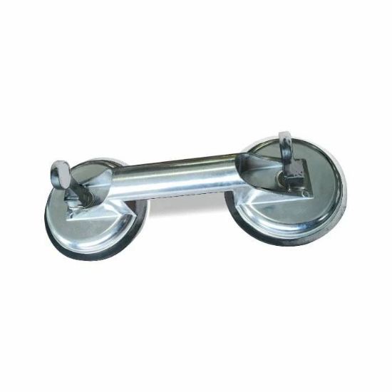 Afbeeldingen van Glasdrager 2-naps aluminium Ø120MM