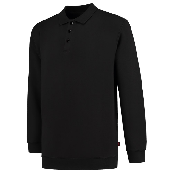 Afbeeldingen van TRICORP Polosweater met boord 60°C wasbaar 301016 midnightblack M