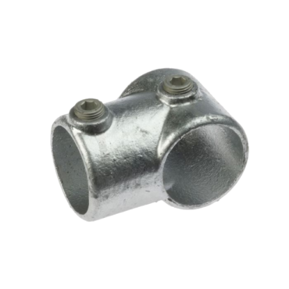 Afbeeldingen van T-klem gegoten G101 A2 thermisch verzinkt 1.½"X1.½"