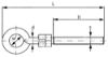 Afbeeldingen van Veiligheidsschommelhaak VZ M12X180MM