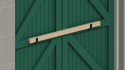 Afbeeldingen van GEBR. BODEGRAVEN Deurbalkhaak EPZ open max 55X75MM 44X5,5MM