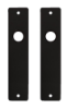 Afbeeldingen van AMI Kortschild type 180/41 RH zwart t.b.v. loopslot