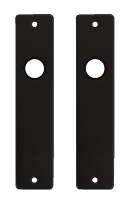 Afbeeldingen van AMI Kortschild type 180/41 RH zwart t.b.v. loopslot