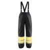 Afbeeldingen van BLÅKLÄDER Regenset kinderen 4860 zwart/High Vis geel C128