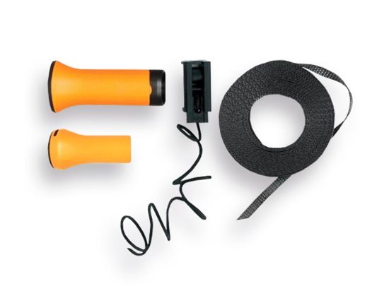Afbeeldingen van Grip, eindkogel & trekkoord tbv Giraffe UPX86