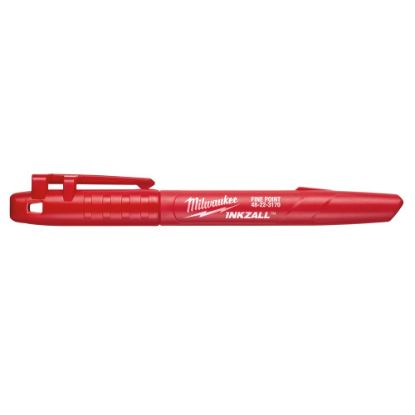 Afbeeldingen van MILWAUKEE Marker INKZALL fijne punt rood 1,0MM