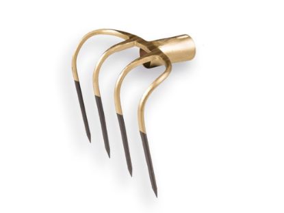 Afbeeldingen van OFFNER Mesthaak 4-tands korte tanden met dul