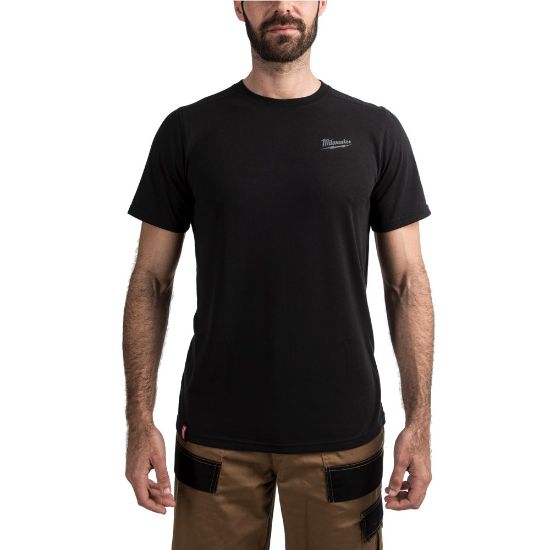 Afbeeldingen van MILWAUKEE T-shirt hybrid HTSSBL zwart L