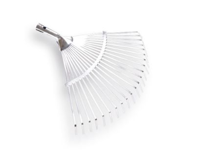 Afbeeldingen van ATLAS Bladhark metaal verzinkt met 22 tanden zonder steel