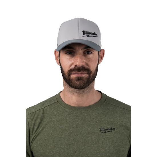 Afbeeldingen van MILWAUKEE Baseball cap performance grijs BCPGR L/XL