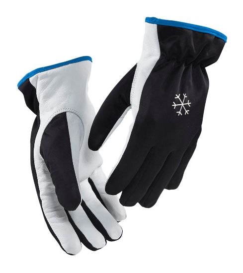 Afbeeldingen van BLÅKLÄDER Werkhandschoen gevoerd 2287 zwart/wit 8