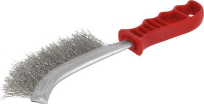 Afbeeldingen van ROTEC Handborstel gegolfd staaldraad 265X28X0,3MM
