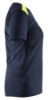 Afbeeldingen van BLÅKLÄDER T-shirt dames bi-colour 3479 donker marineblauw/High Vis geel 3XL