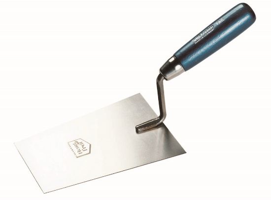 Afbeeldingen van JUNG Stukadoorstroffel RVS recht softgrip 180MM