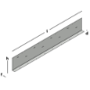 Afbeeldingen van GEBR. BODEGRAVEN Metalen randkist SV 90° 310X2000MM 1,5MM